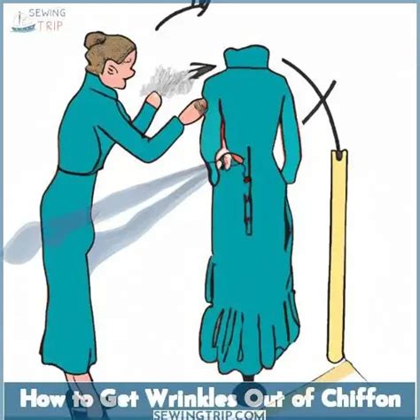 how to get creases out of chiffon